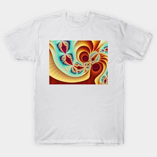 Colourful Fractal Abstract T-Shirt